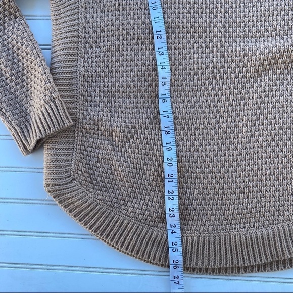 Waffle knit pullover sweater Size Medium - Picture 8 of 9
